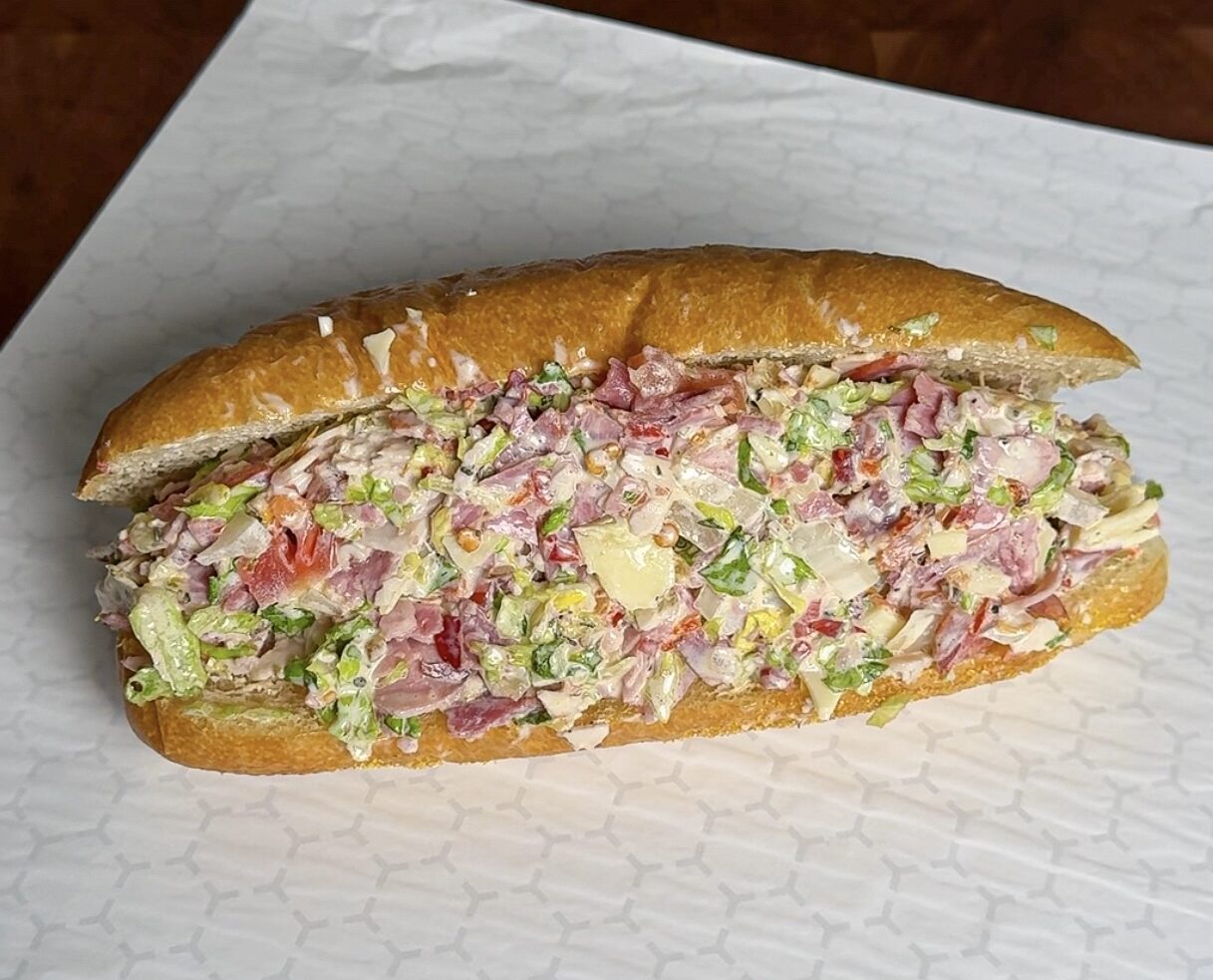 chopped Italian sandwich