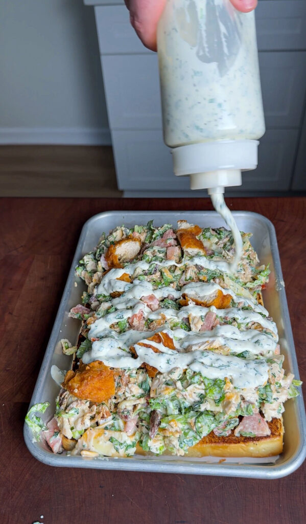 chicken bacon ranch sliders