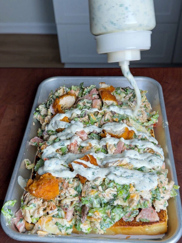 chicken bacon ranch sliders