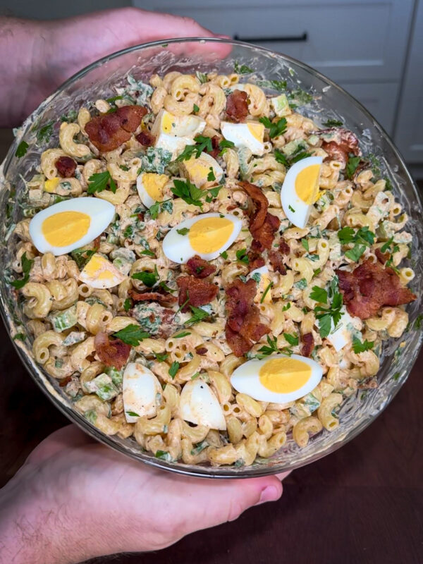 deviled egg pasta salad