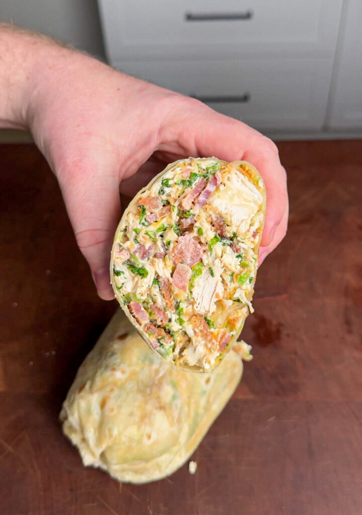 chicken bacon ranch wraps