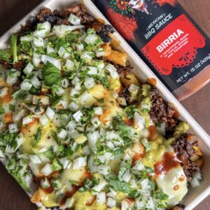 birria cheesesteak fries