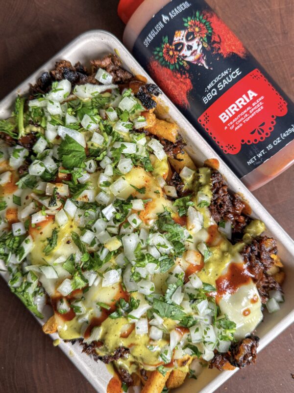 birria cheesesteak fries