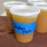 homemade chicken stock