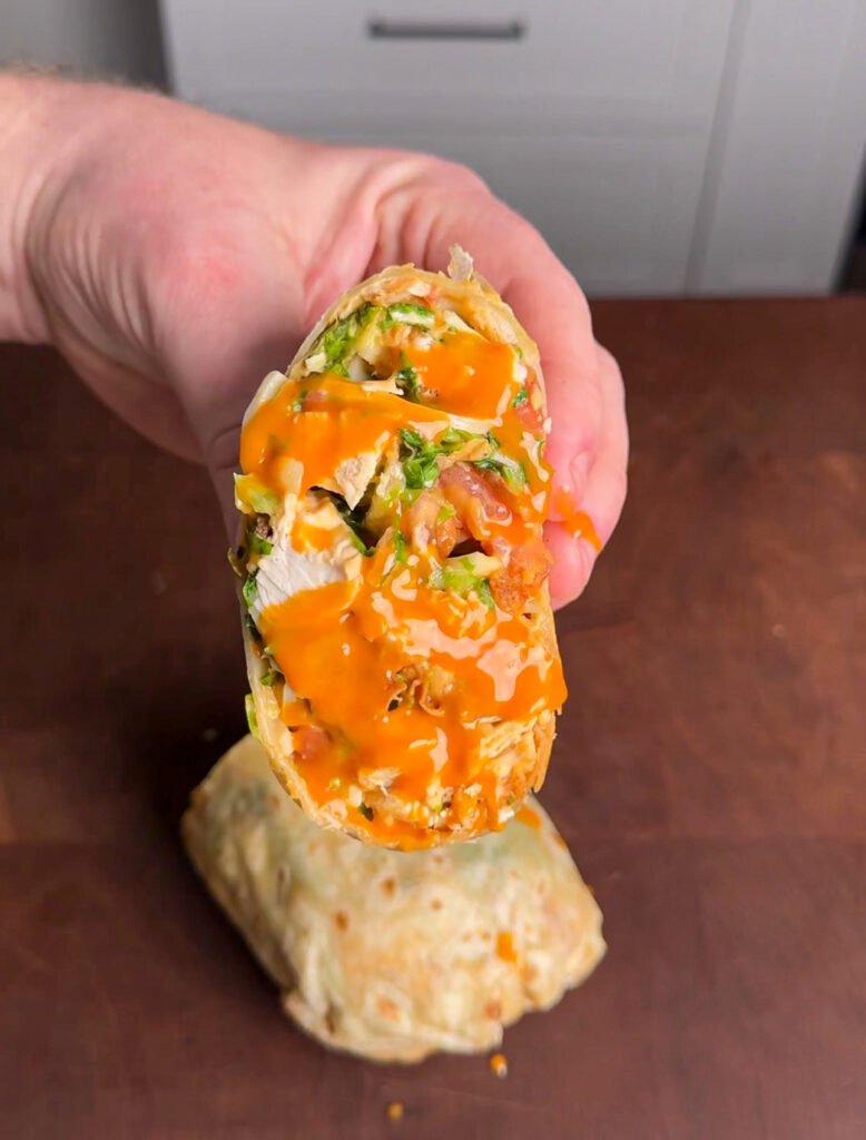 buffalo chicken wrap