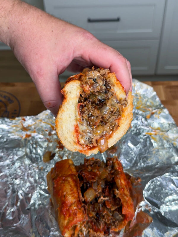 Pizza Style Philly Cheesesteaks