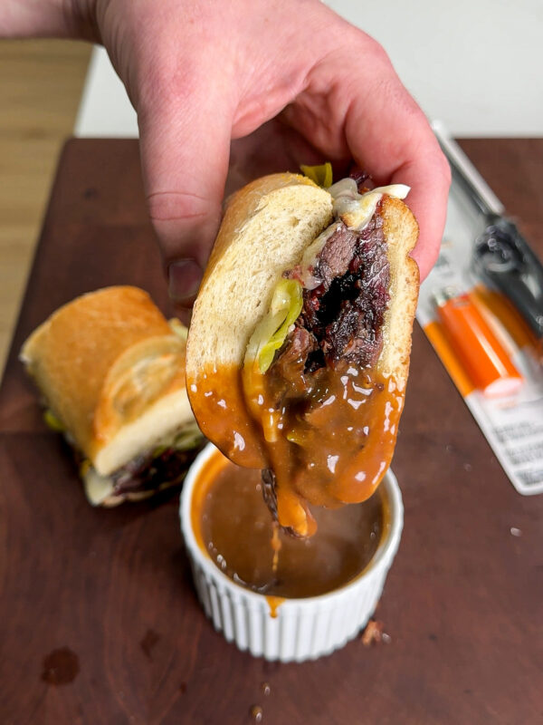 Smoked Mississippi Pot Roast Sandwiches