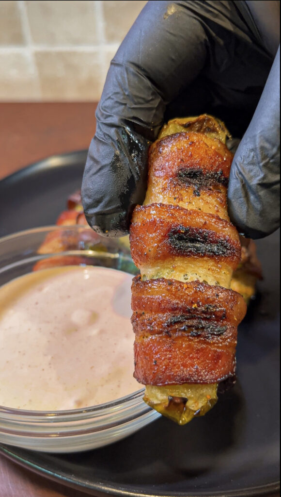 Bacon Wrapped Pickle