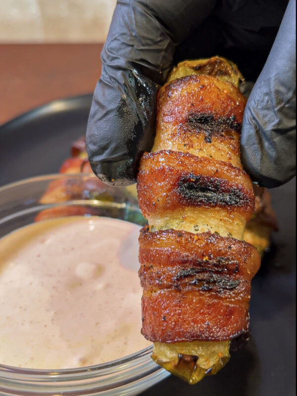 Bacon Wrapped Pickle