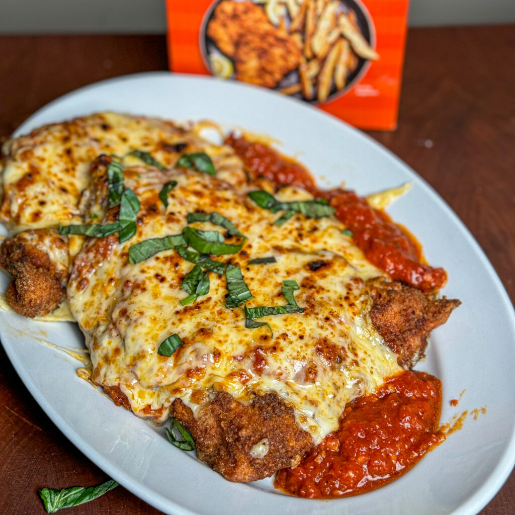 Crispy Chicken Parmesan