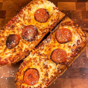 Air Fryer French Bread Pizza