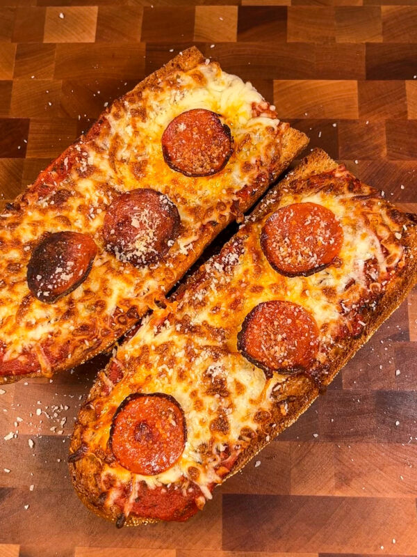 Air Fryer French Bread Pizza