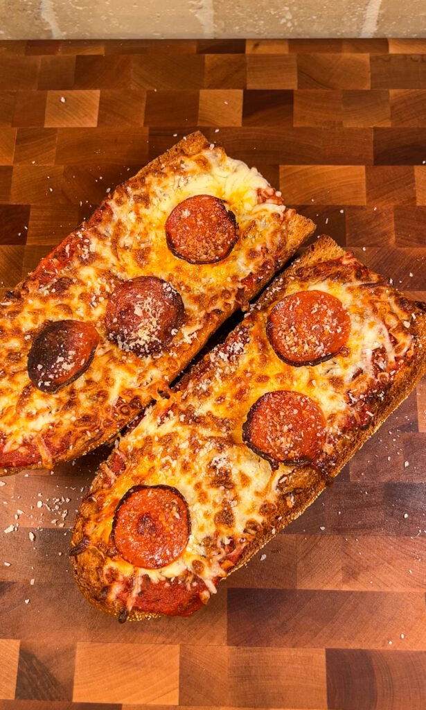 Air Fryer French Bread Pizza