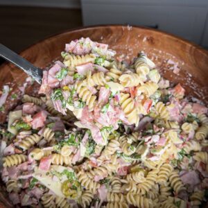 Italian meats pasta salad