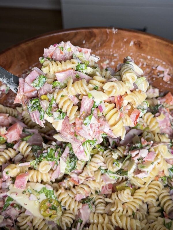 Italian meats pasta salad