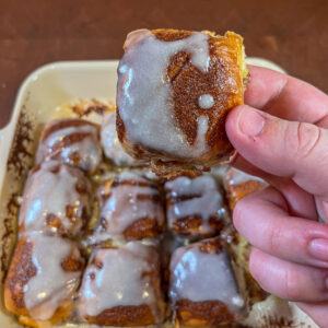 Cinnamon Roll Bites