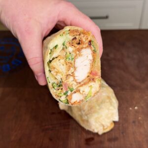 Buffalo Chicken Caesar Wraps