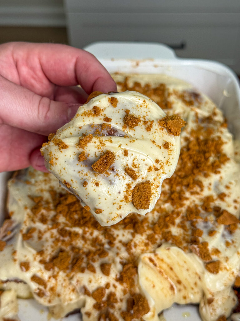 Biscoff Cinnamon Roll Bites