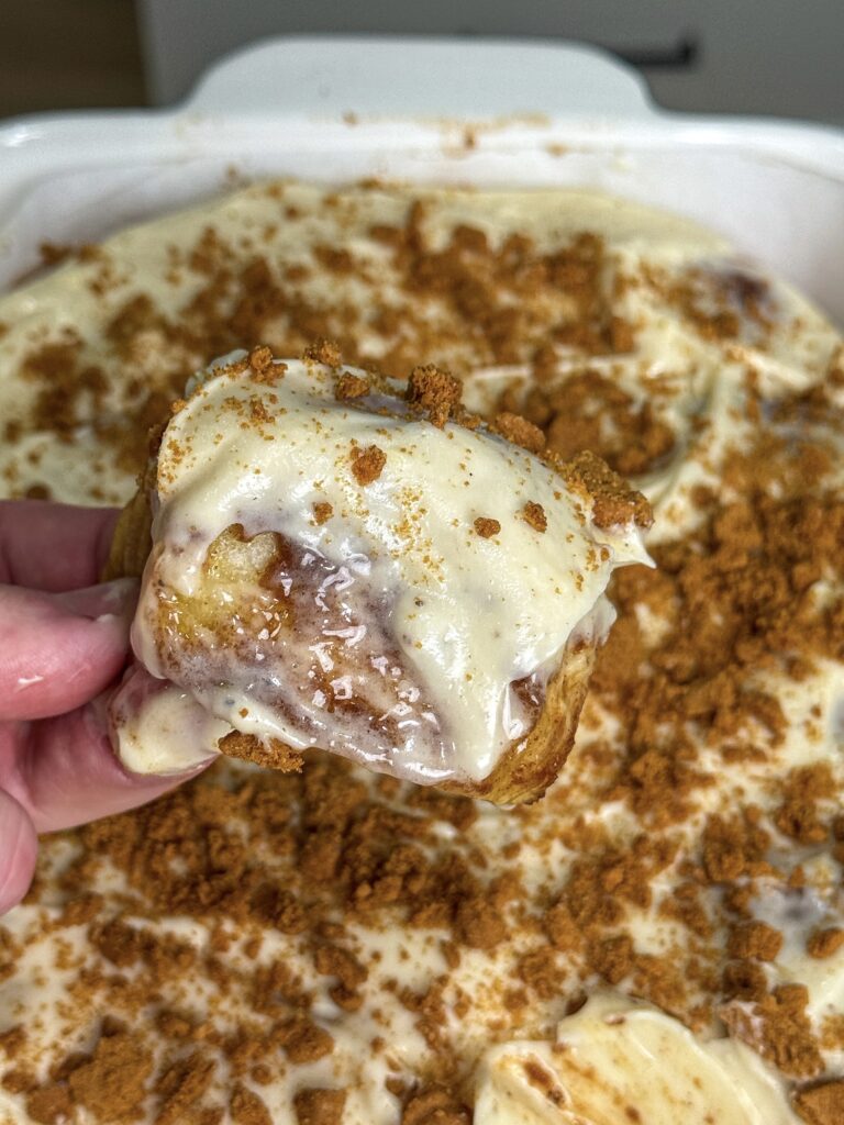 Biscoff Cinnamon Roll Bites