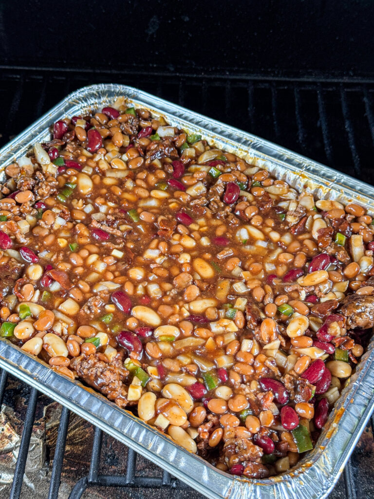 smoked cowboy beans