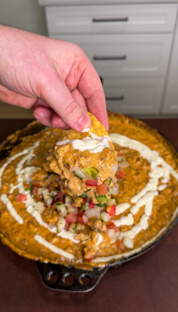 Smoked Cheeseburger Dip