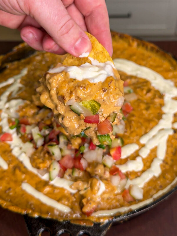 Smoked Cheeseburger Dip