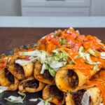 Crispy Beef Flautas