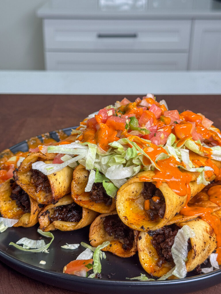 Crispy Beef Flautas