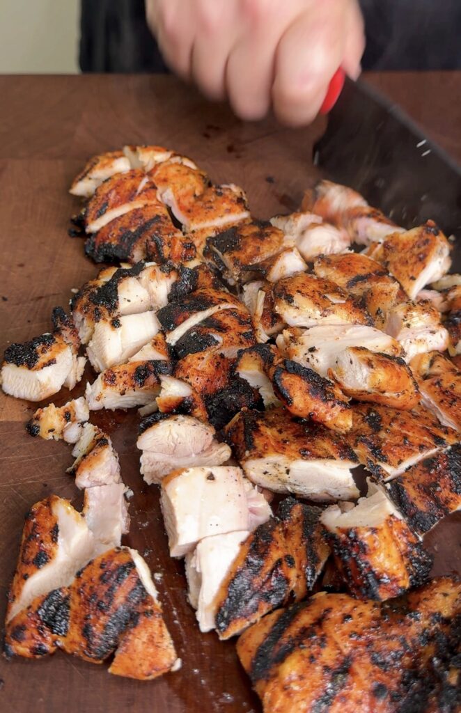 grilled chicken thighs