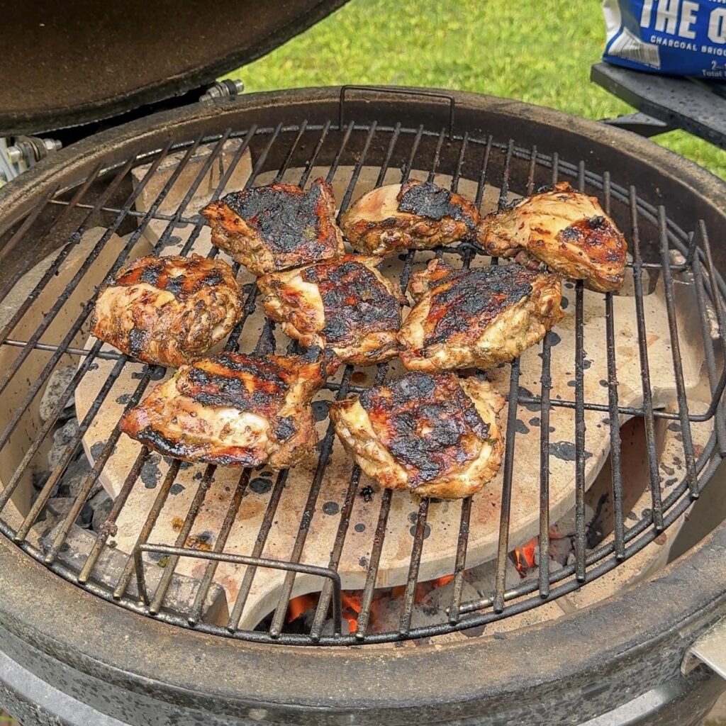 grilled chicken thighs