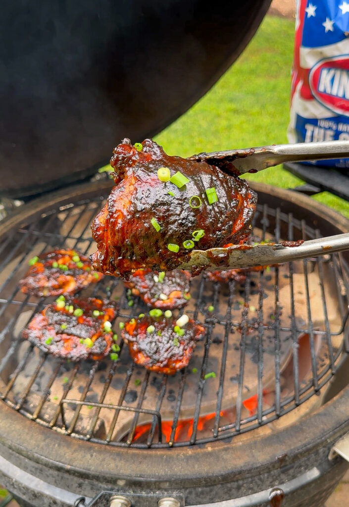 homemade jerk chicken thighs