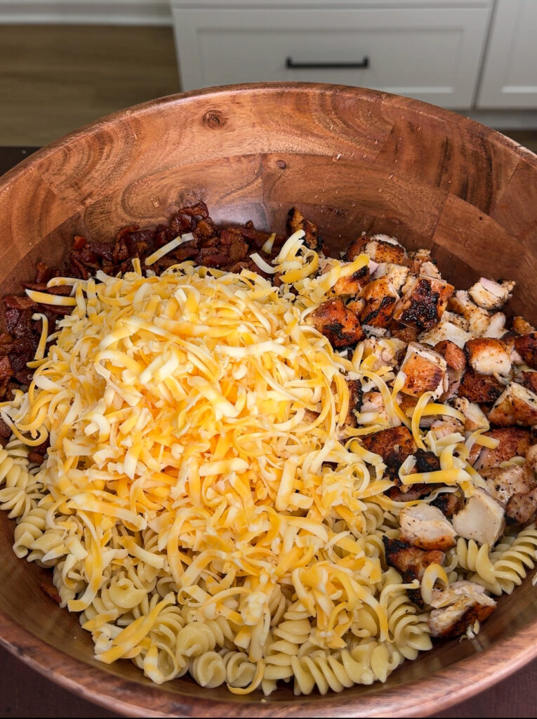 Chicken Caesar Pasta Salad