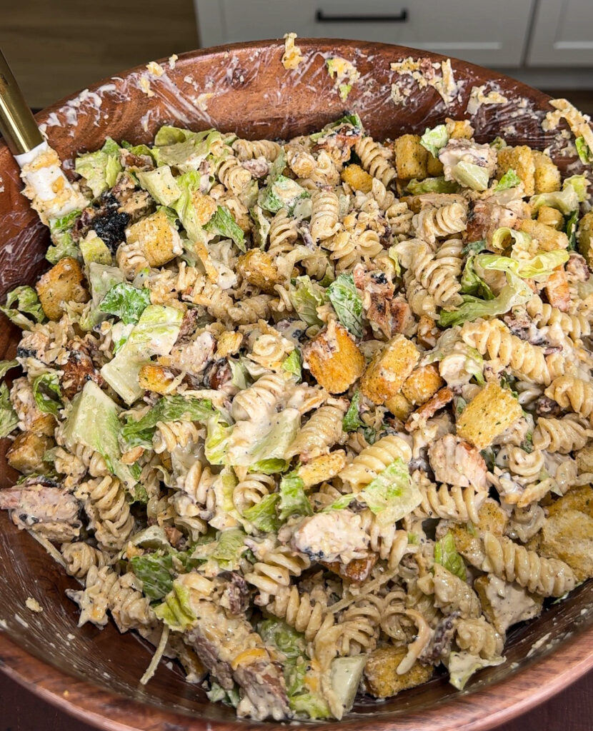 Chicken Caesar Pasta Salad