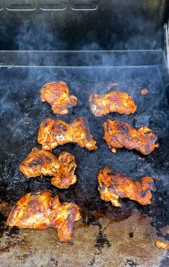 grilled chicken thighs