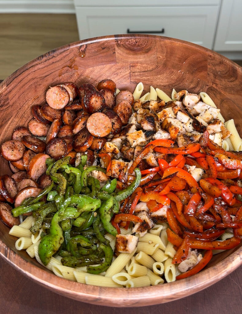 Italian Sausage Pasta Salad