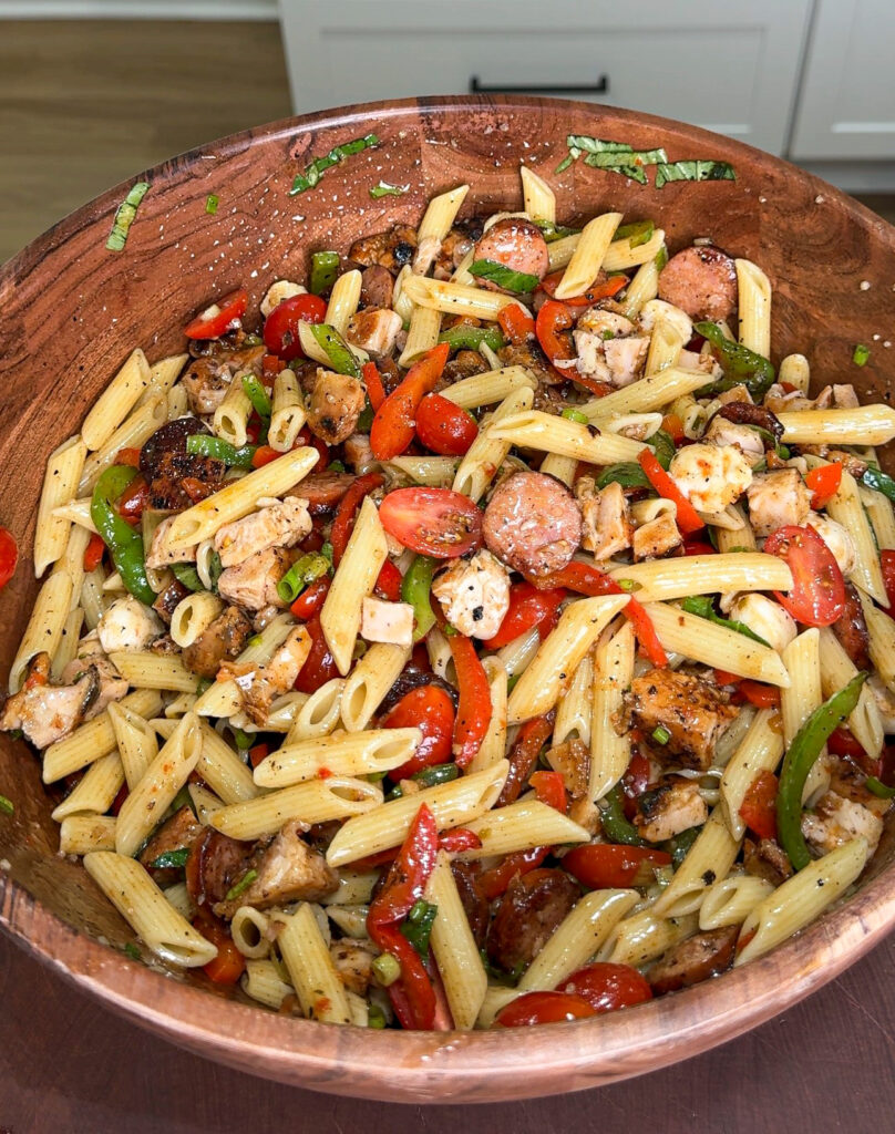 Italian Sausage Pasta Salad