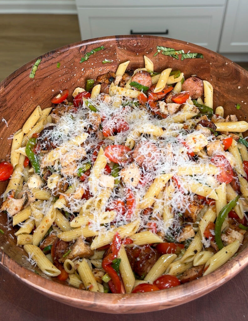 Italian Sausage Pasta Salad