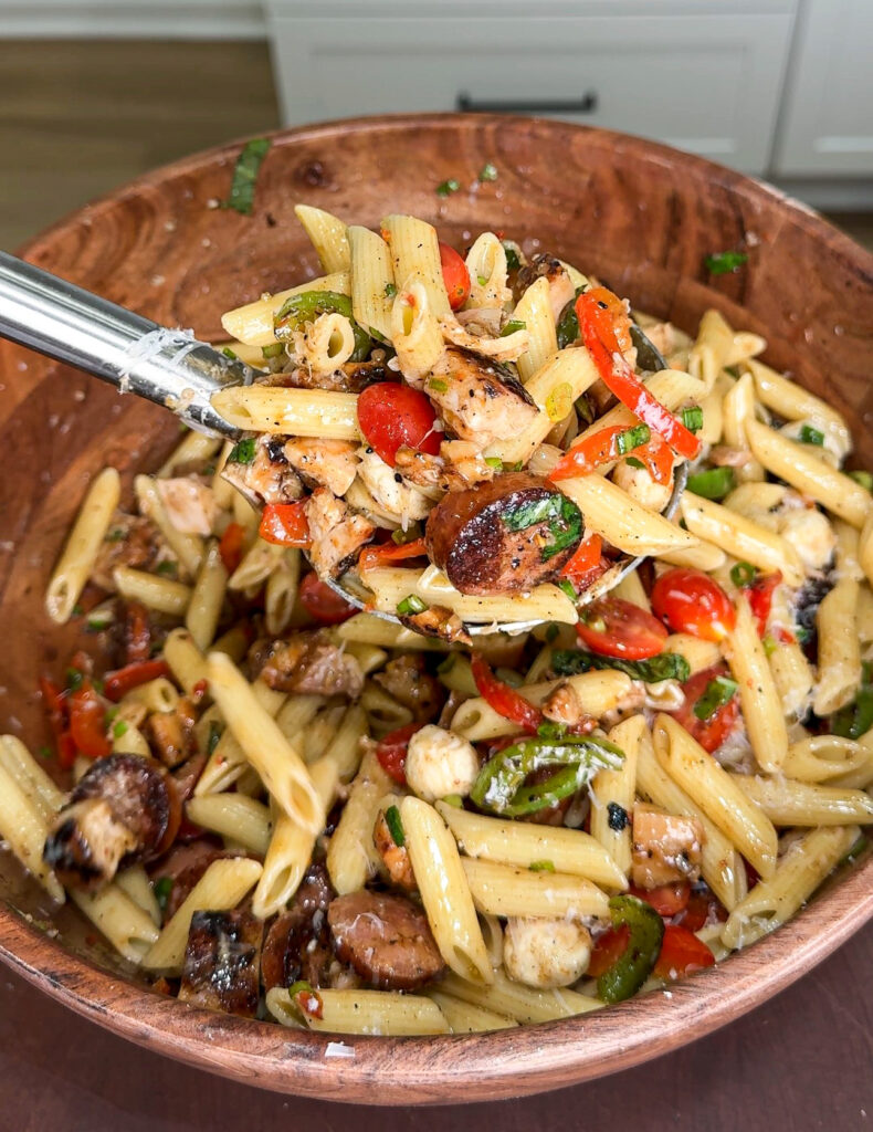 Italian Sausage Pasta Salad