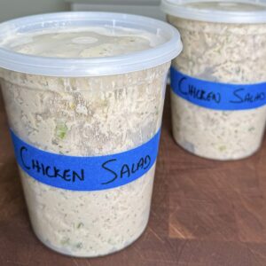 homemade chicken salad