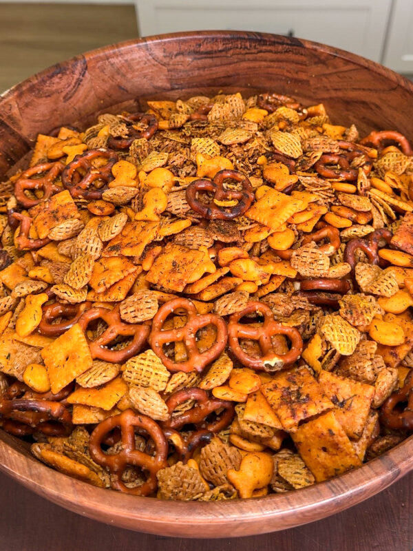 Spicy BBQ Chex Mix